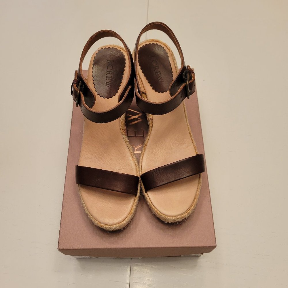 J. Crew Sienna Wedge Sandal